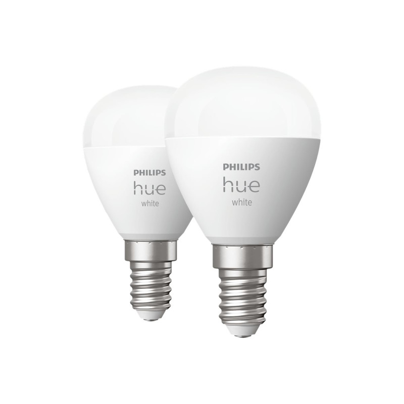 Philips Hue White - Bombilla LED - forma: P45 - E14 - 5.7 W (equivalen