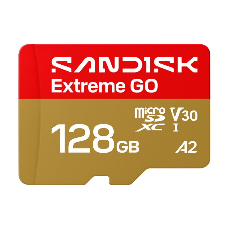 SanDisk Extreme Go - Tarjeta de memoria flash - 128 GB - A2 | APLIUM