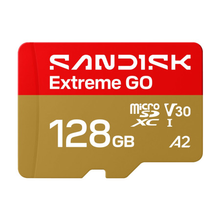 SanDisk Extreme Go - Tarjeta de memoria flash - 128 GB - A2 | APLIUM