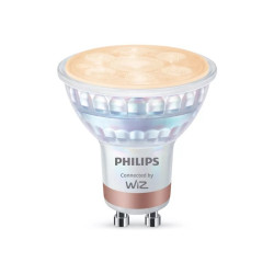 WiZ - Bombilla de foco LED - forma: PAR16 - transparente acabado - GU1