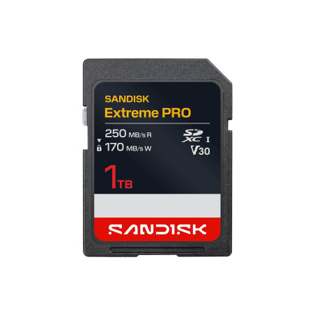 Extreme Pro SD Uhs-i 1TB SD 250MB/S(R) / 170MB/S(W) | APLIUM