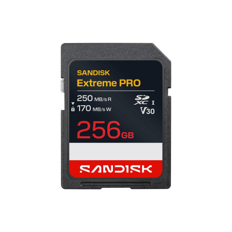 Extreme Pro SD Uhs-i 256GB SD 250MB/S(R) / 170MB/S(W) | APLIUM
