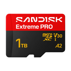 Extreme Pro Microsd Uhs-i 1TB Microsd 250MB/S(R) / 170MB/S(W | APLIUM