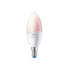 WiZ Colors - Bombilla LED - forma: vela - E14 - 4.9 W (equivalente 40