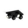 Philips Hue White ambiance Buckram - Foco - bombilla de foco LED x 4 -