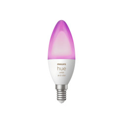 Philips Hue White and Color Ambiance - Bombilla LED - forma: B39 - E14