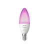 Philips Hue White and Color Ambiance - Bombilla LED - forma: B39 - E14