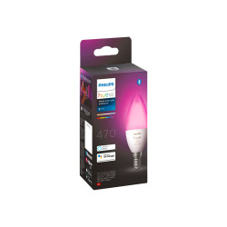 Philips Hue White and Color Ambiance - Bombilla LED - forma: B39 - E14