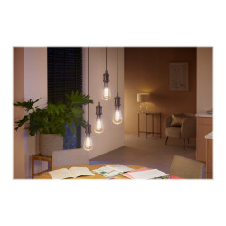 Philips Hue White ambiance - Bombilla con filamento LED - forma: ST72
