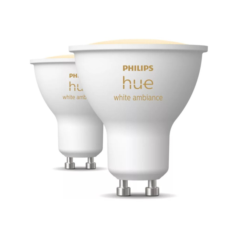 Philips Hue White ambiance - Bombilla de foco LED - GU10 - 4.2 W - cla