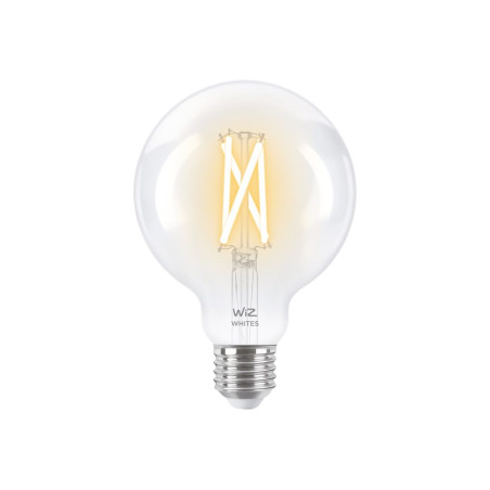 WiZ Whites - Bombilla con filamento LED - forma: G95 - trans | APLIUM