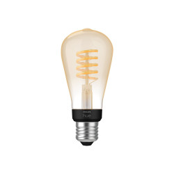 Philips Hue White ambiance - Bombilla con filamento LED - forma: ST64