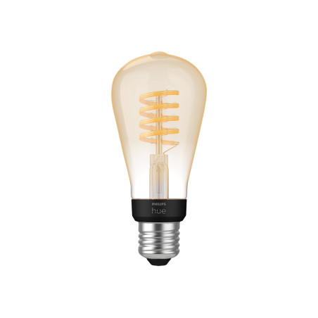 Philips Hue White ambiance - Bombilla con filamento LED - forma: ST64