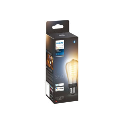 Philips Hue White ambiance - Bombilla con filamento LED - forma: ST64