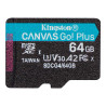 64GB Msdxc Canvas Go Plus 200R GEN4 A2 U3 Single Pack W/O Ad | APLIUM