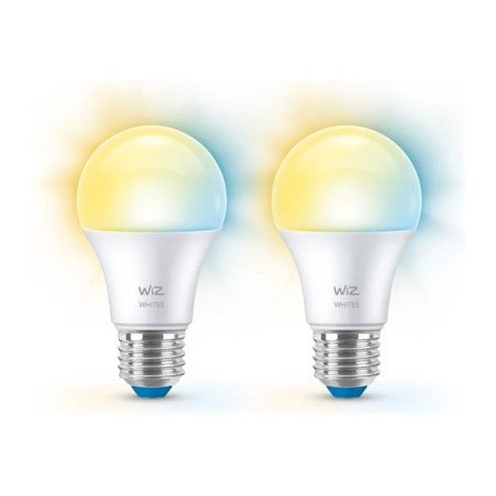 WiZ Whites - Bombilla LED - forma: A60 - escarchado acabado | APLIUM