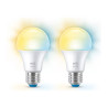 WiZ Whites - Bombilla LED - forma: A60 - escarchado acabado | APLIUM