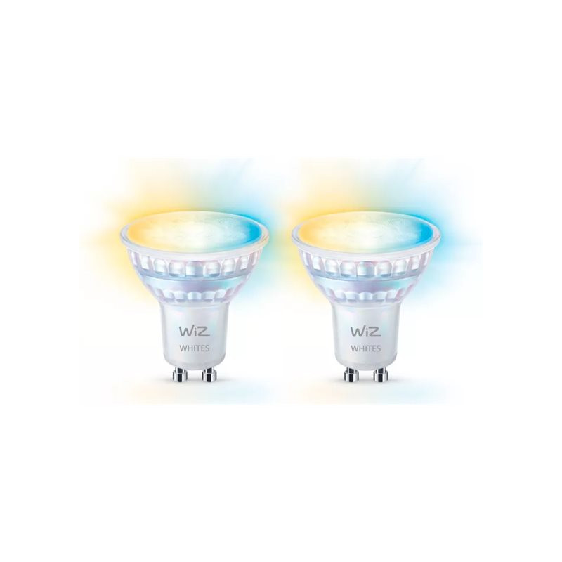 WiZ Whites - Bombilla de foco LED - forma: PAR16 - transparente acabad