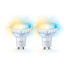 WiZ Whites - Bombilla de foco LED - forma: PAR16 - transparente acabad