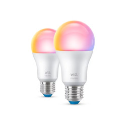 WiZ Colors - Bombilla LED - forma: A60 - escarchado acabado - E27 - 8.