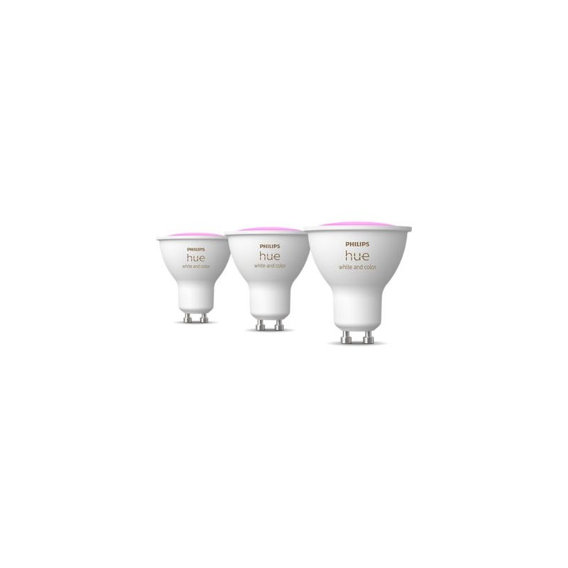 Philips Hue White and Color Ambiance - Bombilla de foco LED - GU10 - 4