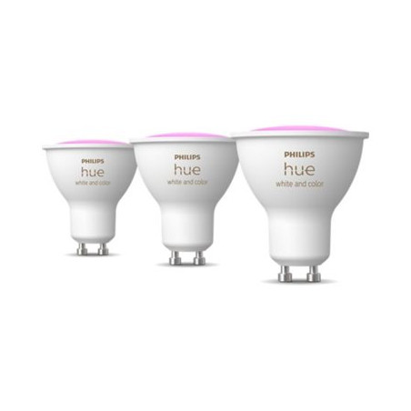 Philips Hue White and Color Ambiance - Bombilla de foco LED - GU10 - 4