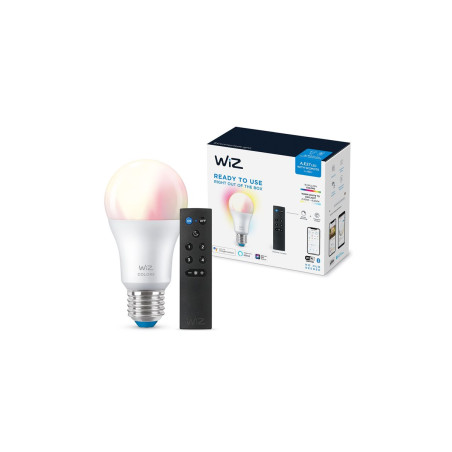 WiZ Colors - Bombilla LED - forma: A60 - E27 - 8 W (equivale | APLIUM