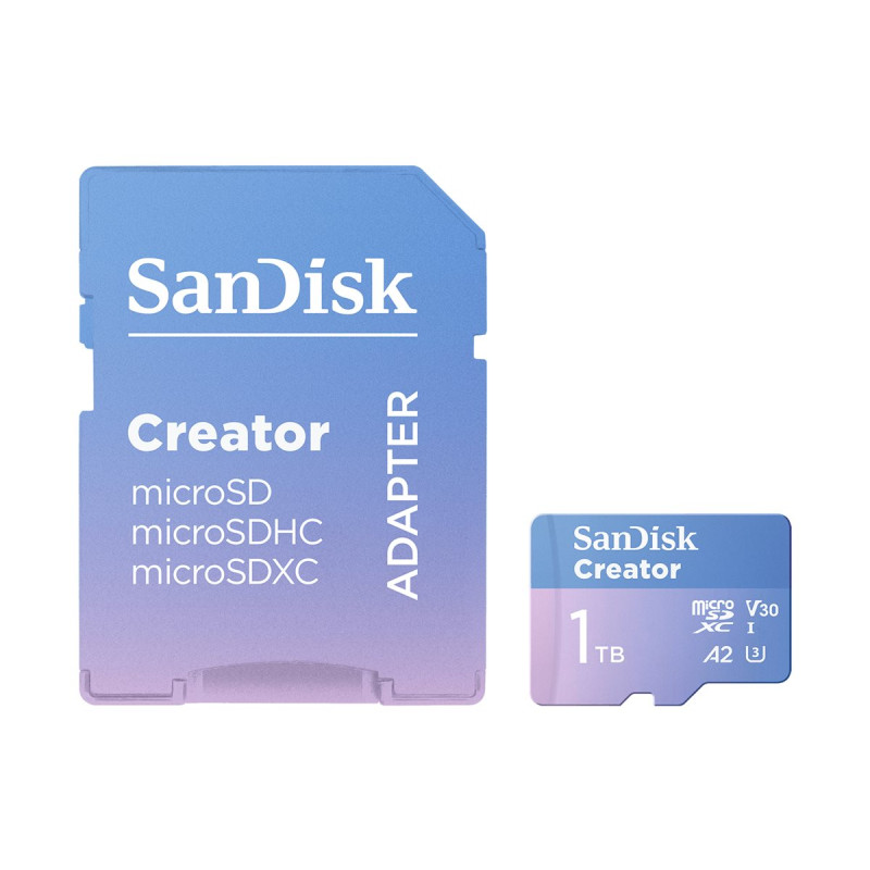 SanDisk Creator - Tarjeta de memoria flash (adaptador microS | APLIUM