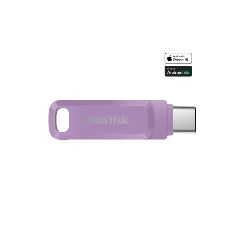 Sandisk Ultra Dual Drive Go USB Type-c 512GB Lavender Global | APLIUM
