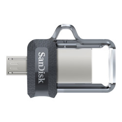 Pendrive 64GB SanDisk Dual m3.0 Ultra USB 3.0/ MicroUSB | APLIUM