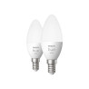 Philips Hue White - Bombilla LED - forma: vela - E14 - 5.5 W (equivale