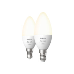 Philips Hue White - Bombilla LED - forma: vela - E14 - 5.5 W (equivale