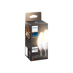 Philips Hue White - Bombilla LED - forma: vela - E14 - 5.5 W (equivale