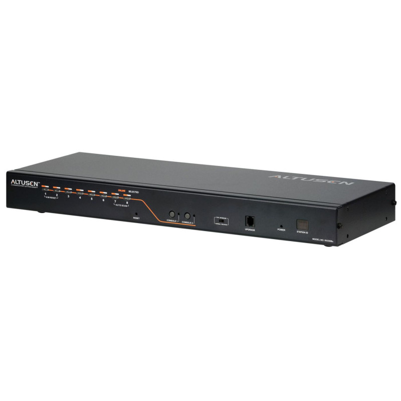 8-PORT 2-CONSOLE Cat 5E/6 Kvm S Witch | APLIUM