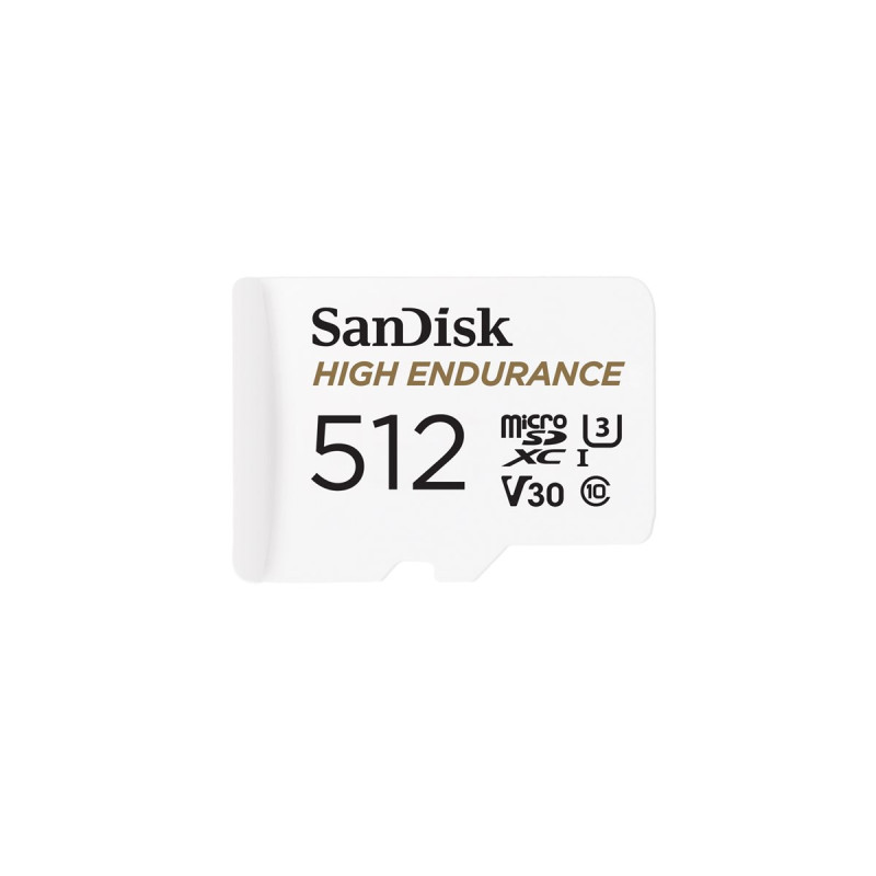 High Endurance Microsdxc 512GB + SD Adapter Up To 20K Hours | APLIUM