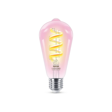 Philips Smart - Bombilla con filamento LED - forma: ST64 - transparent
