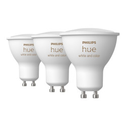 Philips Hue White and Color Ambiance - Bombilla de foco LED - GU10 - 4