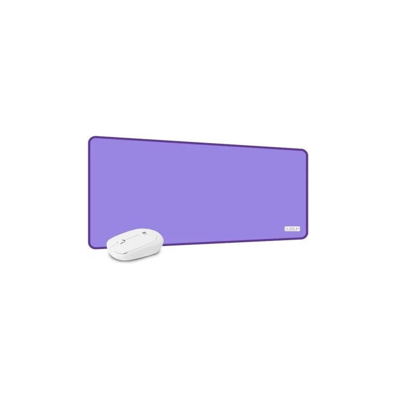 Set Ratón Inalámbrico y Alfombrilla Subblim Harmony Purple/ | APLIUM