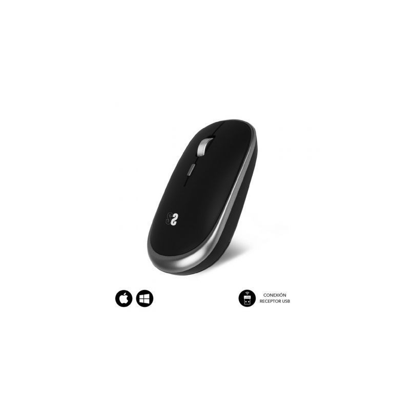 SUBBLIM Ratón Inalámbrico Mini Wireless Mini Mouse Space Gre | APLIUM