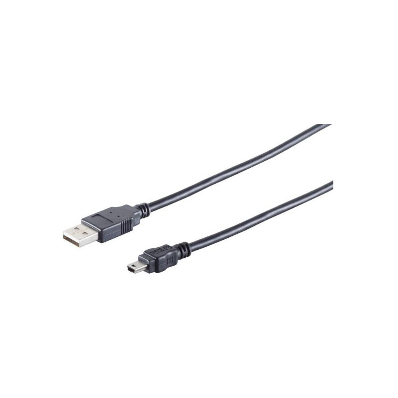 USB A - Mini USB B 5P 1.8m M-M