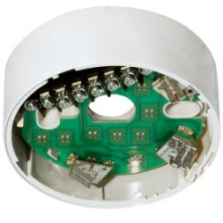 Base estándar con calefactor blanca