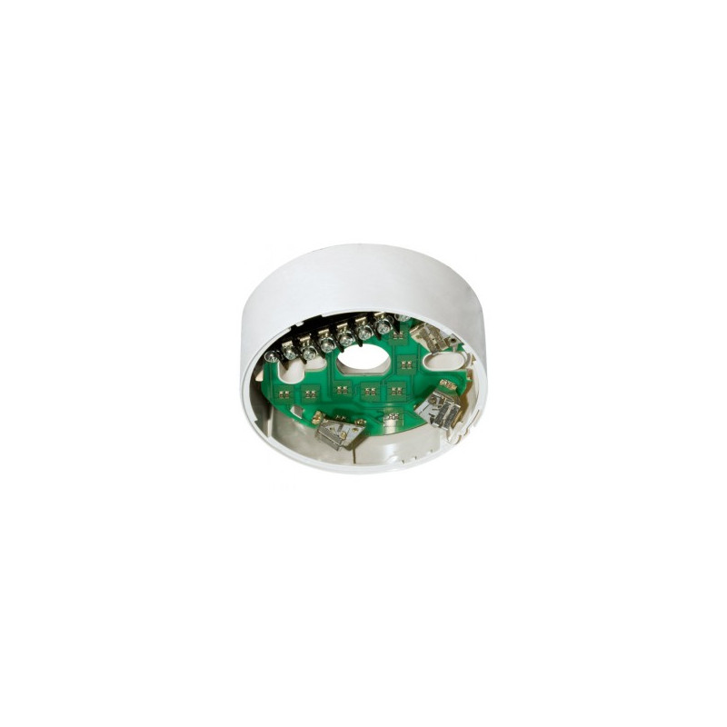 Base estándar con calefactor blanca