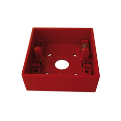 Caja para montaje en superficie para los pulsadores de alarma KAC