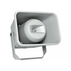 Altoparlante a tromba da 30 W a 2 vie EN 54, ABS