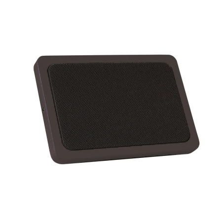 Altavoz para empotrar en pared color negro