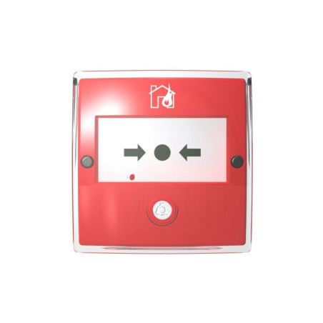 Pulsador manual de alarma rearmable Morley-IAS