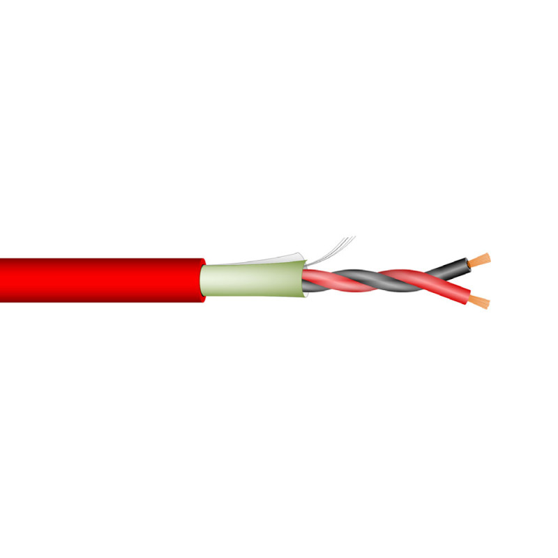 Cable 2X2,5 RJ (R100) resistente a fuego | APLIUM