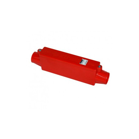 Equipo de filtración de color rojo recomendado en ambientes sucios com