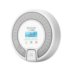 Detector autónomo de monóxido doméstico