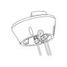 AXIS - Base de conducto de cámara - para AXIS Q8721-E Dual P | APLIUM